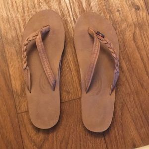 Rainbow Sandals! NWOT!